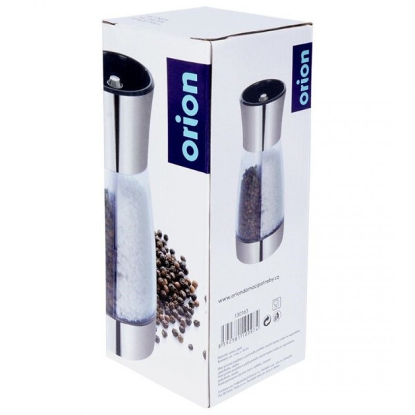 Ручний млинок, Orion, PODWÓJNY 130163 — для одночасного помолу перцю і солі, кухонний аксесуар