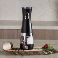 Młynek do pieprzu i soli BerlingerHaus BH-9648, 2 в 1, електричний, чорний-роза, колекція Black Rose, застосування: для приправлення страв в кухні