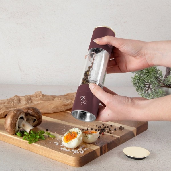 Młynek do przypraw BerlingerHaus Leonardo Collection BH-8581 — pieprz i sól 2w1