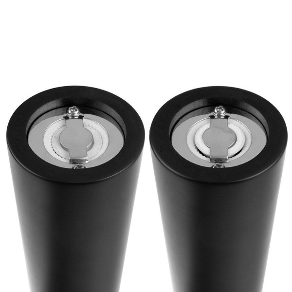 Młynek do przypraw ORION 130236 — ręczny drewniany, do soli i pieprzu czarny 21,5 cm