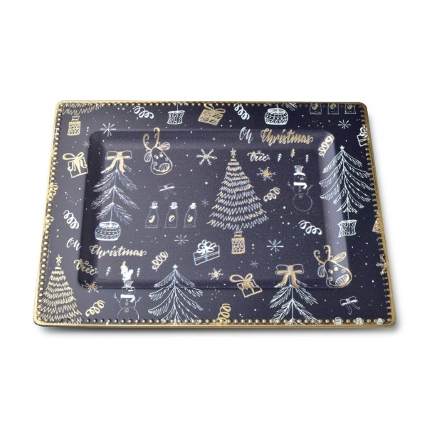 Podstawka dekoracyjna Blanche Festive do garnków 31,5x25x1,5 cm