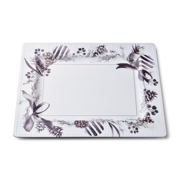 Podstawka dekoracyjna Blanche Festive 31,5x25x1,5 cm do naczyń kuchennych