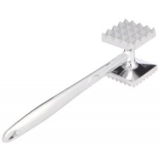 Товкач для м’яса, KINGHOFF, KH-1168 stalowy — металевий молоток для відбивання та підготовки стейків (кухня)