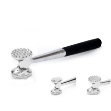 Трохач для м’яса, KiNGHOFF KH-4000, металевий з двома робочими сторонами — для відбивання та ніжного підрізання