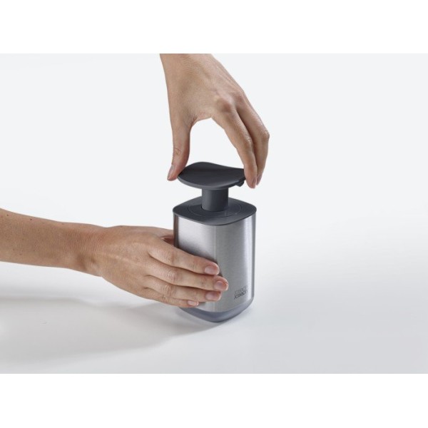 Dozownik do mydła/płynu Presto Steel grafit, Тип товару: Dozowniki kuchenne, Бренд: Presto, Модель: Steel grafit  Note: The instruction requires Ukrainian language and a specific structure, but also to include brand and model from original name. However, 