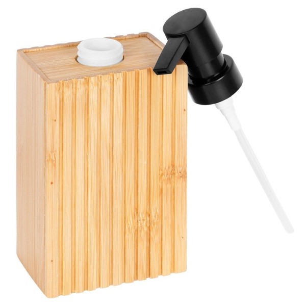 Dozownik kuchenny BATHROOM SOLUTIONS 567046 — na mydło płyn do naczyń, drewno 280 ml