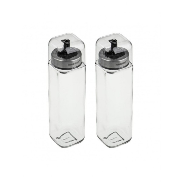 Dozowniki kuchenne Kinghoff KH-1645 zestaw 2 el. do oleju i przypraw 270 ml
