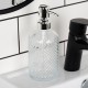 Dozownik kuchenny Orion 530785, szklany 430 ml do mydła i płynu do naczyń