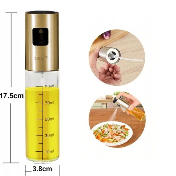 Dozownik kuchenny Kinghoff KH-1721 do oleju, octu i przypraw 100 ml spryskiwacz