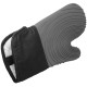 Рукавиця кухонна, BRUNBESTE, BB-3108 — силіконова для гарячого посуду, сірa