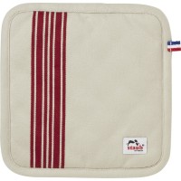 Rękawica kuchenna, STAUB, rączki materiałowe 21 cm, czerwona