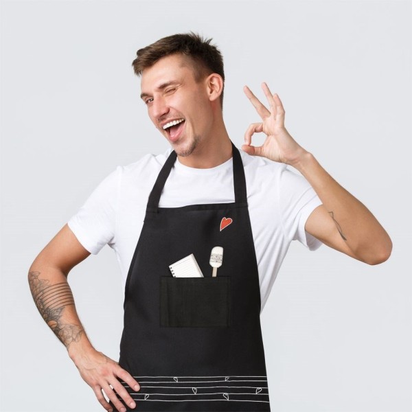 Fartuch kuchenny bawełniany 960862 ochronny