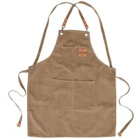 Fartuch kuchenny Orion 960870 — wiązany, brązowy