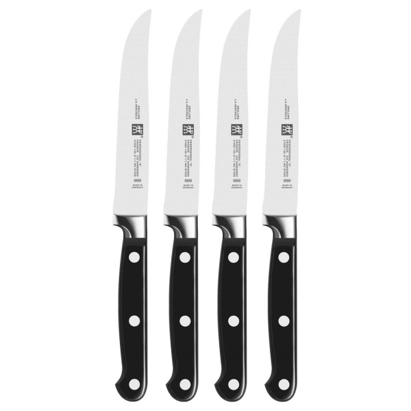 Ножі кухонні ZWILLING Professional S, набір 4 ножів для стейків, професійне використання