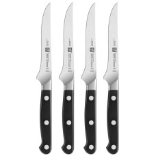 Ніж для стейків Zwilling Pro, набір 4 шт, довжина леза 12 см, для професійного різання м’яса