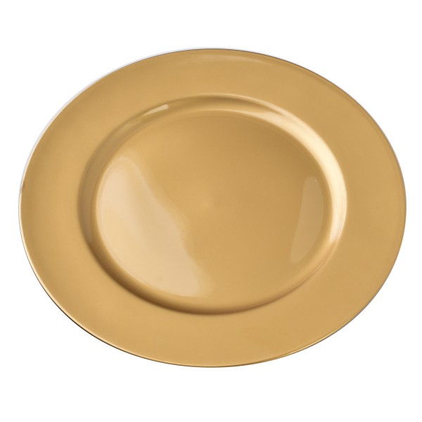 Podtalerz Blanche Gold dekoracyjny 33x1,5 cm do zastawy stołowej