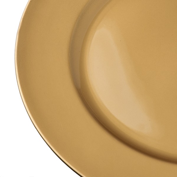 Podtalerz Blanche Gold dekoracyjny 33x1,5 cm do zastawy stołowej