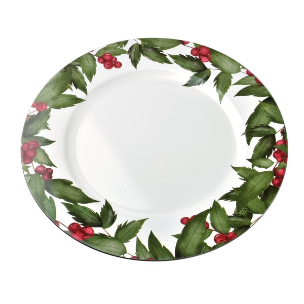 Blanche Festive Подтдалез 33x2 см, декоративна тарілка, Podtalerz для святкових сервіррів