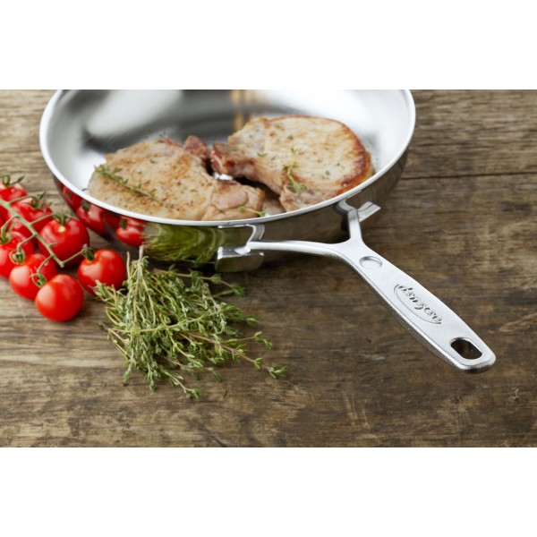 Patelnia tradycyjna Demeyere Industry 5 płytka 32 cm do smażenia