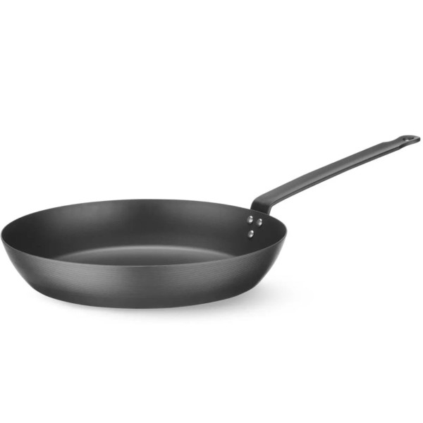 Patelnia tradycyjna Stal węglowa śr. 204 mm do wszystkich typów kuchenek