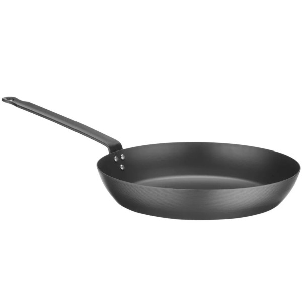 Patelnia tradycyjna Stal węglowa śr. 204 mm do wszystkich typów kuchenek