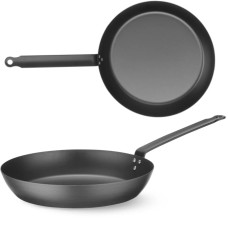 Patelnia tradycyjna Stal węglowa śr. 204 mm do wszystkich typów kuchenek