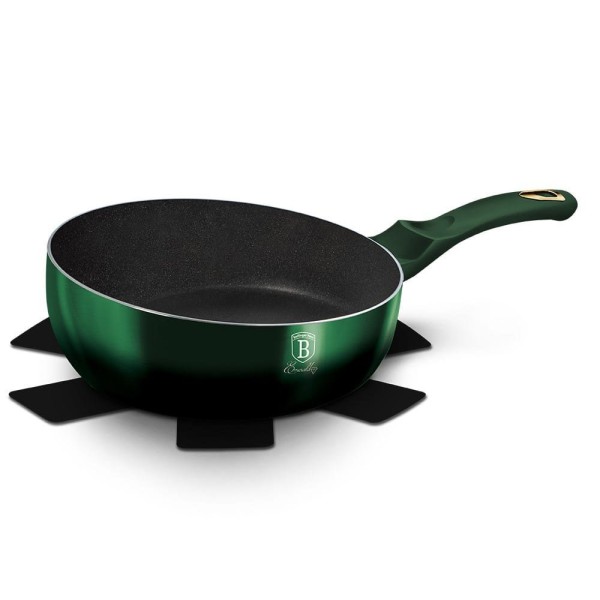 Patelnia głęboka Berlinger Haus Emerald BH-6052 26 cm do smażenia i duszenia
