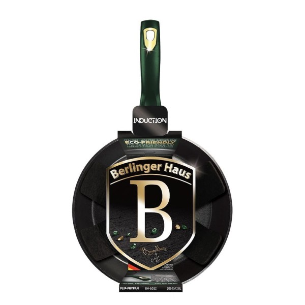 Patelnia głęboka Berlinger Haus Emerald BH-6052 26 cm do smażenia i duszenia