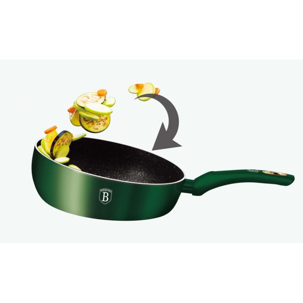 Patelnia głęboka Berlinger Haus Emerald BH-6052 26 cm do smażenia i duszenia