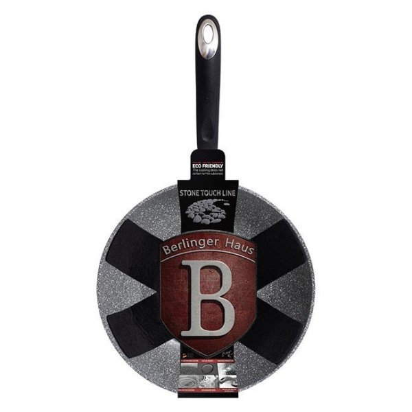 Patelnia tradycyjna Berlinger Haus Gray Stone Touch Wok 28 cm BH-1159