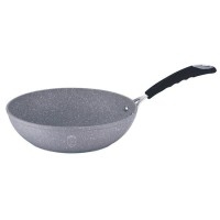 Patelnia tradycyjna Berlinger Haus Gray Stone Touch Wok 28 cm BH-1159