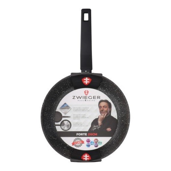 Patelnia tradycyjna Zwieger Forte 26 cm do smażenia