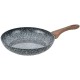 Patelnia Kinghoff Granit Wood KH-1028 24cm do smażenia na kuchence domowej