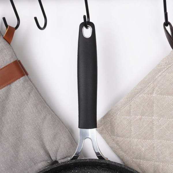 Patelnia tradycyjna, STONER Orion 112928 – granitowa 26 cm, nieprzywierająca, do indukcji