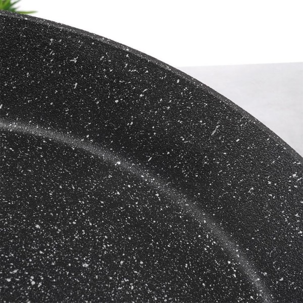 Patelnia tradycyjna, STONER Orion 112928 – granitowa 26 cm, nieprzywierająca, do indukcji