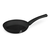 Патерня Fashion TV FTV-0020 для приготування страв, 20 см, титанова покриття, матова чорна з рожевим золотом