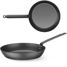 Patelnia tradycyjna ze stali węglowej 28,2 cm do wszystkich typów kuchenek