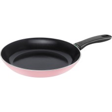 Patelnia płytka Ballarini Caprera 28 cm różowa do smażenia warzyw i omletów