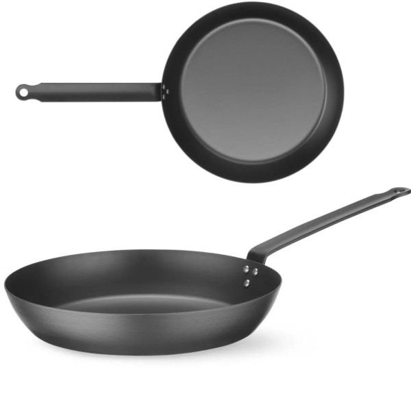 Patelnia tradycyjna stal węglowa śr. 264 mm do wszystkich kuchenek