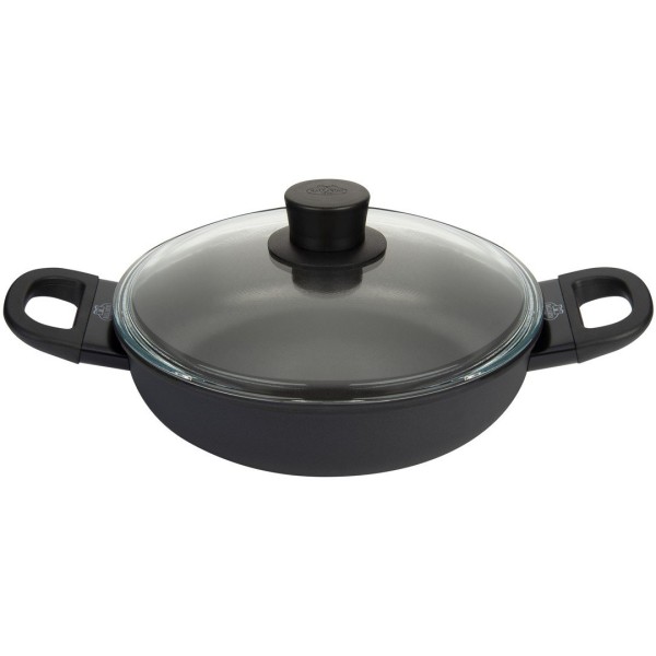 Patelnia głęboka Ballarini Avola 28 cm z pokrywką do smażenia i duszenia