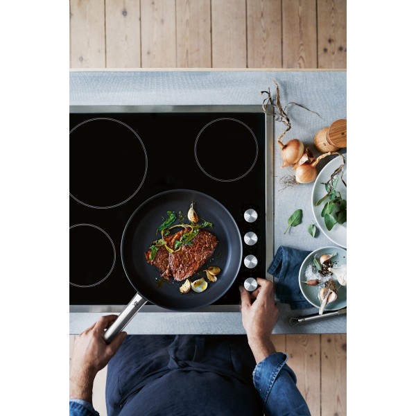 Пательня WMF Steak Profi 28 см, для смаження стейків і м’яса, професійна