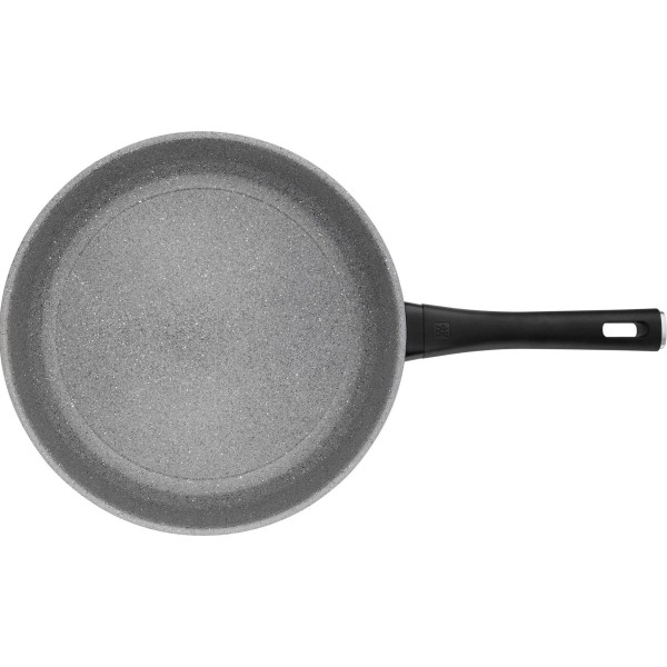 Patelnia tradycyjna Zwilling Terreno Plus sauté z pokrywką 28 cm szara