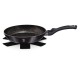 Patelnia granitowa Berlinger Haus Metallic Line Carbon Pro 24 cm do smażenia i duszenia