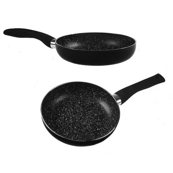 Patelnia granitowa Kinghoff KH-3980 22cm do smażenia i duszenia