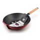 Patelnia tradycyjna Rodeluxe Wok 30 cm do smażenia i duszenia potraw