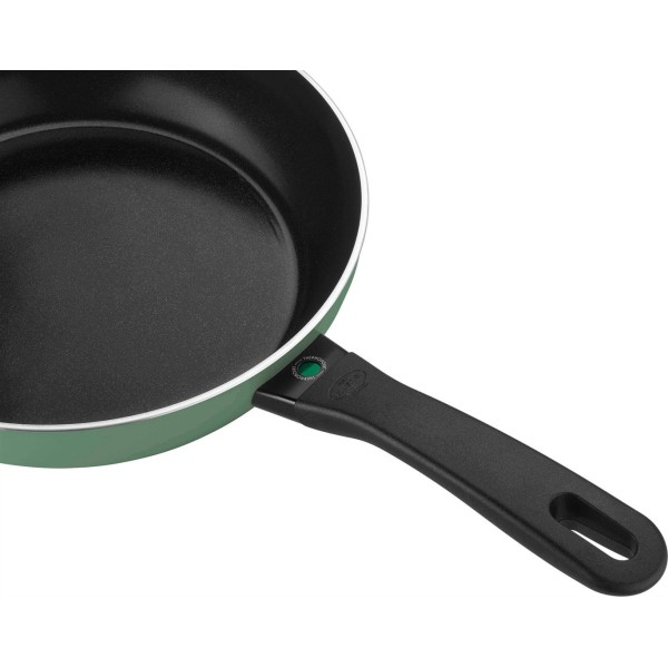 Patelnia saute Ballarini Caprera 28 cm zielona do smażenia warzyw i mięs