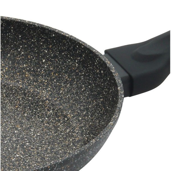 Patelnia granitowa Klausberg Marmo Gold KB-7032 do smażenia i duszenia potraw 22 cm