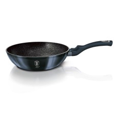 Patelnia granitowa Berlinger Haus Metallic Line Aquamarine BH-6114 do smażenia i gotowania