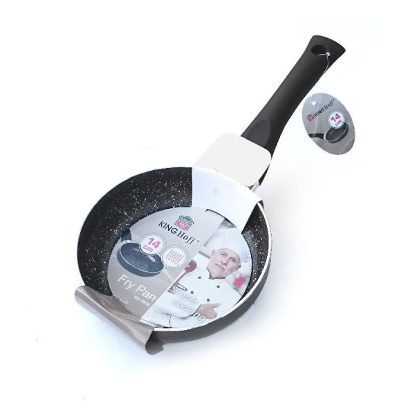 Patelnia Granitowa KiNGHOFF KH-3976 do Smażenia i Duszenia Potraw 14 cm