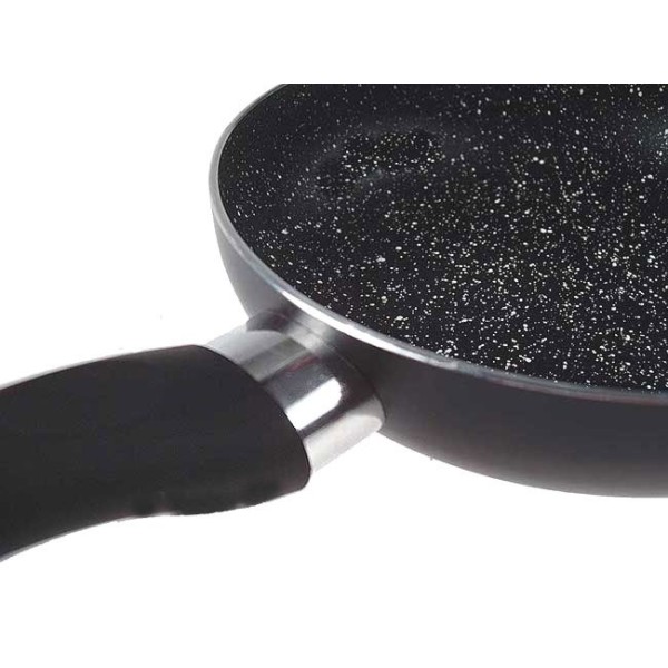 Patelnia Granitowa KiNGHOFF KH-3976 do Smażenia i Duszenia Potraw 14 cm